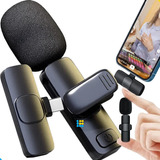 Microfone Lapela Celular Sem Fio  Android Tipo C