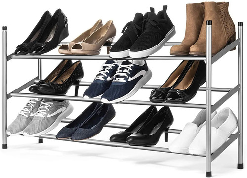 Zapatero Botinero Extensible Organizador 15 Pares Apilables #  Mueble Calzado Zapatos Zapatillas Orden