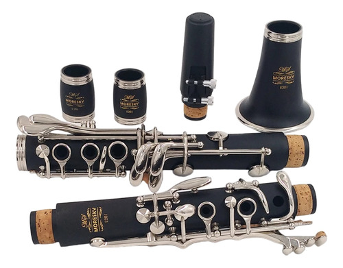 Clarinete Moresky Em Dó Profissional + Acessórios Promoção