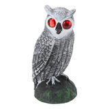 Ahuyentador De Pájaros Owl To Scare Birds Away, Plástico, Co