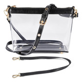 Bolso Bandolera Y&r Transparente 3 En 1