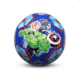 Bola De Futebol Marvel Os Vingadores Tamanho 4 Cor Azul