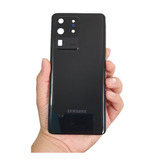 Tapa Trasera Samsung Galaxy S20 Ultra Con Cristal Camara