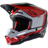 Casco Cross  Alpinestars S-m5 Beam Gris