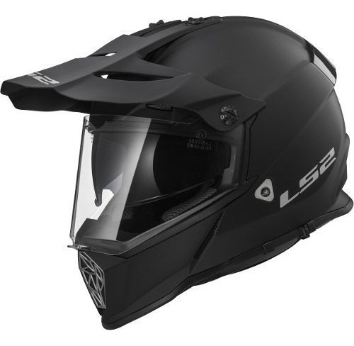 Ls2 Casco Moto Pioneer Mx436 Evo Negro Mate Tamaño S