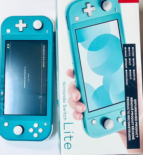 Nintendo Switch Lite Turquesa 32gb Con Caja. (refurbished).