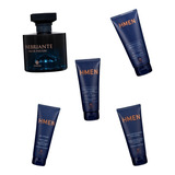 Kit Masculino Barbear + Perfume Masculino Inebriante.