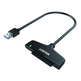 Cable Adaptador Usb 3.0 A Disco Sata 2.5 Hdd Ssd 5gbp Unitek Color Negro