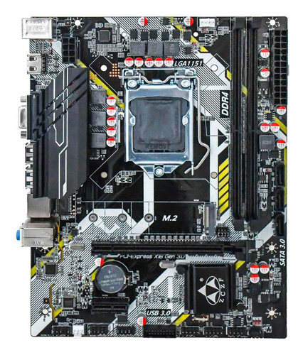 Placa Base Y Con Core I3/i5/i7 Celeron/pentium (gen Para Jue