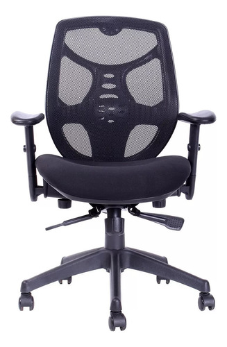 Silla Ergonómica De Oficina Identity Posh Tron Negro