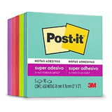 Bloco Adesivo Post-it Cubo Supernova 76x76 450 Folhas 3m