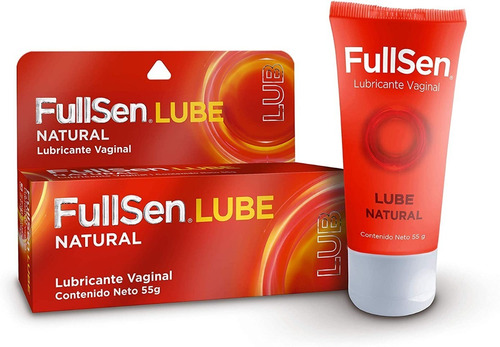 Fullsen Lube Natural Lubricante Intimo Caja Con Tubo C/55 Gr Sabor Sin Sabor