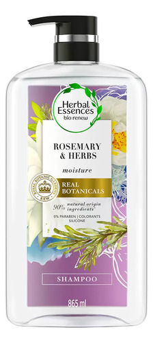 Herbal Essences Shampoo Con Romero Y Hierbas 865 Ml