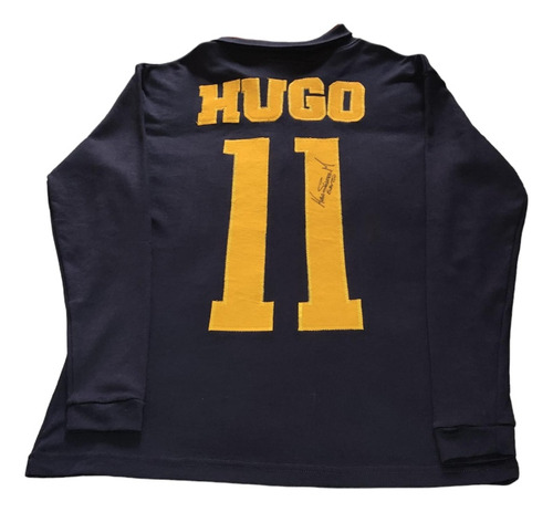 Jersey Pumas Unam Retro 80s Firmada Hugo Sánchez Hugol