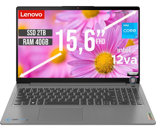 Portatil Lenovo Intel Core I3 1215u Ssd 2tb + Ram 40gb