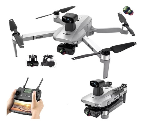 Drone Kf102 Max Drone 8k Sem Escova Com Câmera Profissional