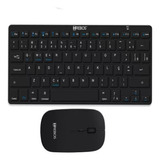 Kit Teclado E Mouse Sem Fio Wireless Bluetooth Hs-750k