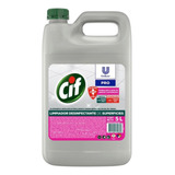 Limpiador Desinfectante Cif Amonio Cuaternario 5 Lts