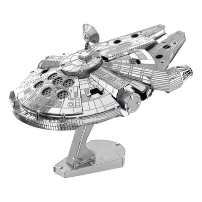 Rompecabezas Metal 3d Fascinations Millenium Falcon | Meses sin interés