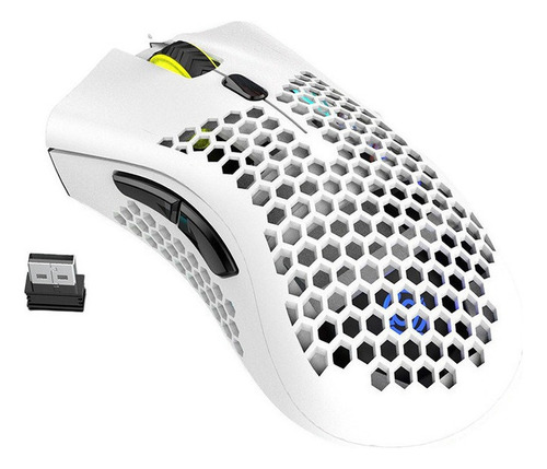 Vip M600 Wireless Bluetooth Dual Die Hollowed Out Game Mouse