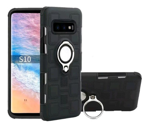 Funda Samsung S10 S10 Plus S10 Lite Con Anillo Soporte Magné