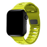 Correa / Pulsera Silicona Sport Compatible Con Apple Watch Color Fluor 38 / 40 / 41 Mm