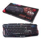 Teclado Gaming Iluminado Marvo Scorpion K636 - Vivavida