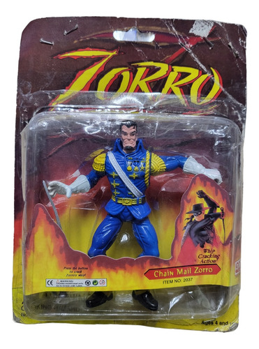 Figura De El Zorro  - Evil Ramón - Cm Toys Año 1997 