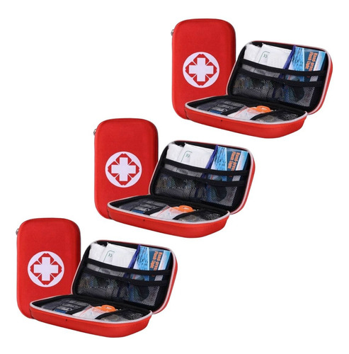 Pack X3 Kit Primeros Auxilios Tactico Botiquin De Emergencia