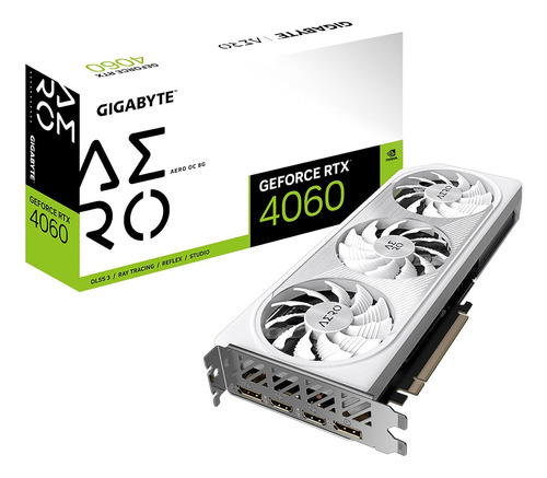 Tarjeta Gráfica Gigabyte Geforce Rtx 4060 Aero Oc 8gb Gddr6