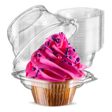 Prestee 50 Soportes Individuales Para Cupcakes - Apilables |