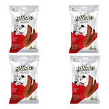 Kit 4 Snack Bifinhos Bilisko 65 Gramas Delicioso Cães 