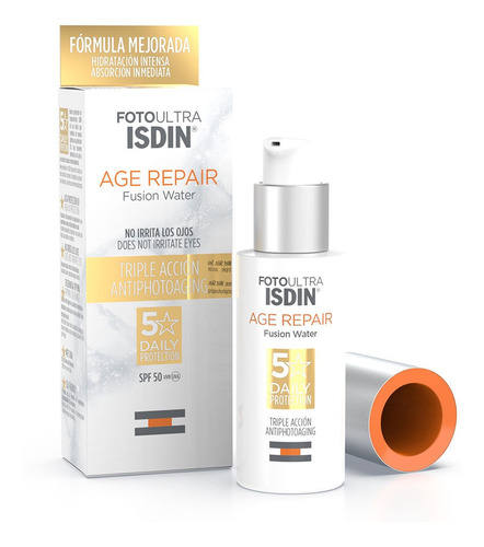 Fotoprotector Age Repair Water Ligera Fps 50+ Isdin X 50ml