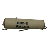 0,30 Ohms X 4 W Resistencia De Alambre Ralco Bolsa Con 10