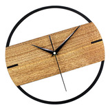 Reloj De Pared Moderno De Madera 30 - Silent On