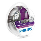 Kit Lámpara Philips H7 12v 55w Philips Vision Plus 60% + Luz