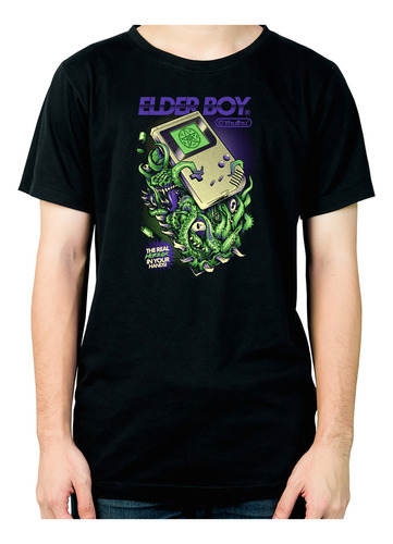 Remera Game Boy Cthulhu Eldritch Horror  538 Dtg Minos