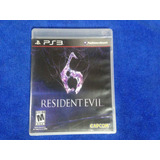 Resident Evil 6 Ps3 Físico