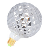 Bombilla Led De Cristal, Vintage, Gris Ahumado, G125, Decora