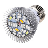 Luz Cultivo E27 Espectro Completo 85-265v 28 Led Planta 28w