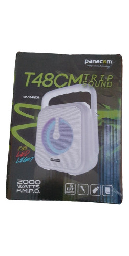 Parlante Panacom Bluetooth T48cm Trip Sound Radio 20w !!!