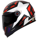 Capacete Ls2 Ff358 Starwar White Red 56