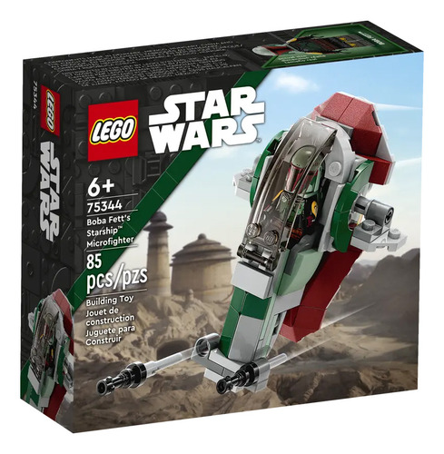 Microfighter: Nave Estelar Boba Fett Star Wars Lego Cantidad De Piezas 85