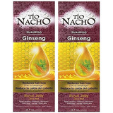 2x Tio Nacho Ginseng Shampoo Royal Jelly Reduce La Caida De