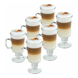Taza Vidrio Café Espresso 245ml X 6 - Set