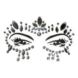 1 Adesivo Glitter Pedras Para Rosto Maquiagem Luxo Carnaval