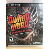 Juego Guitar Hero Warriors Of Rock Playstation 3.