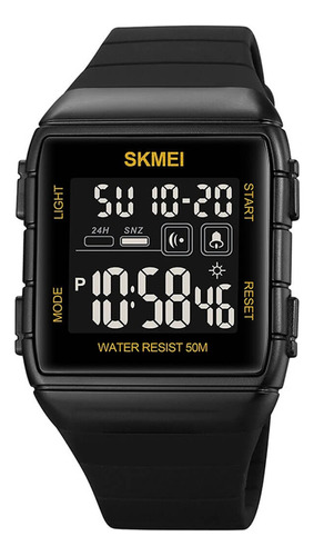 Relógio Skmei 1960 Militar Led 5bar Pulseira Silicone