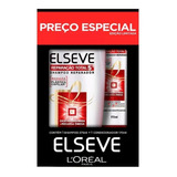 Kit Loreal Elseve Shampoo 375ml + Cond 170ml Reparador Total