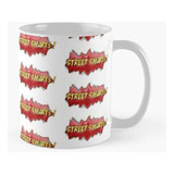 Taza Street Smarts Comic Fuentes Calidad Premium